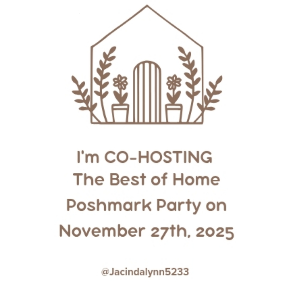 I'm Co-hosting The Best Of Home Poshmark Party On November 27th, 2025